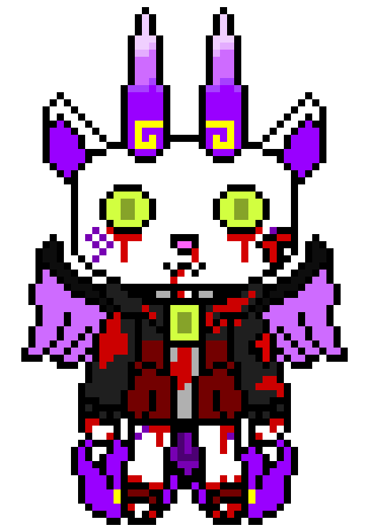 [5b2f3e] the sacrifice of my own blood leads to you getting eaten. well my third eye controls it, my wings? they sting like knives, the bracelets on my ankles? scrapping through my skin, the flames? don't care, the blood out of my eyes, well I'm suffering, but you're suffering a lot more