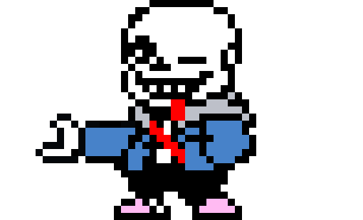 [0caecc] Ok here is actual sans deltarune