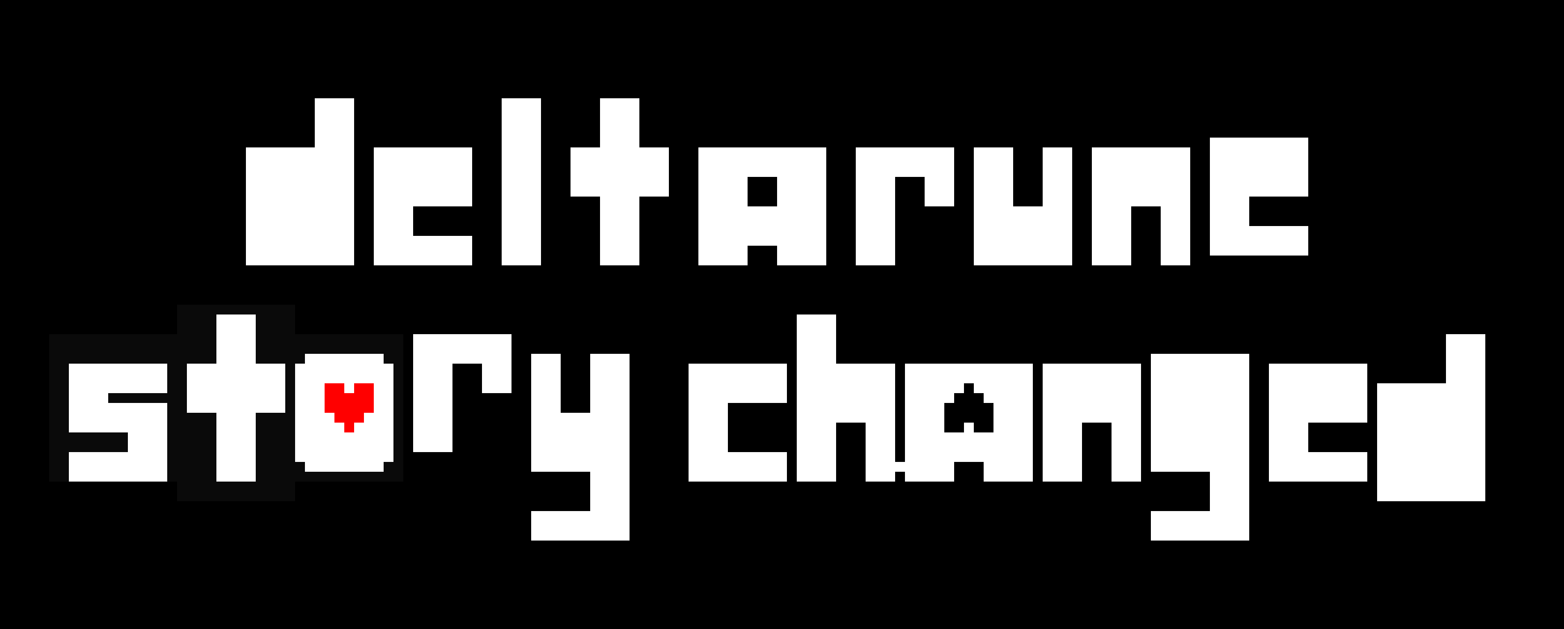 [e06d7d] deltarune: Story changed logo