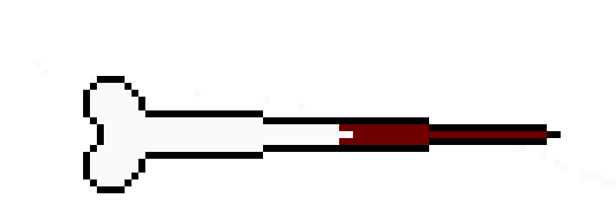 Undertale Bone Attack sprite