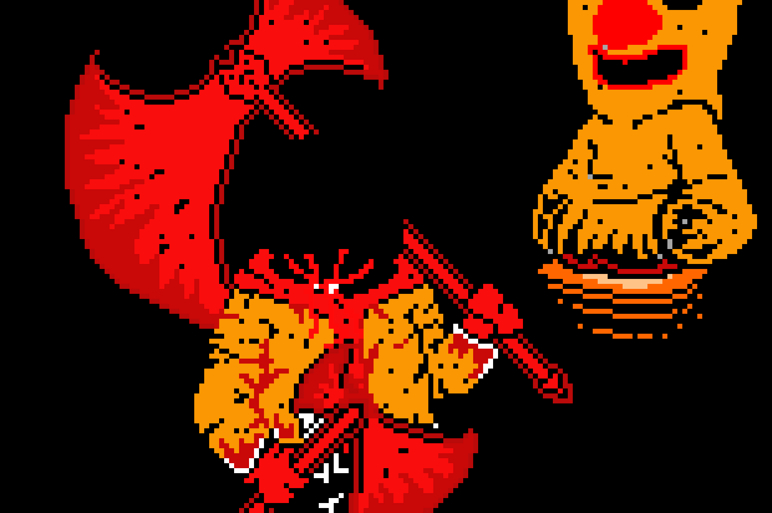 [d46952] clown sans head got chopped off