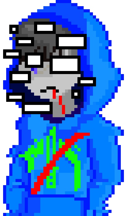 [4793a2] (sorry shadow XD im a little disoriented today) -walks towards glitching more each step he takes- if were gonna play the "only one glitch" game...heres something for you...