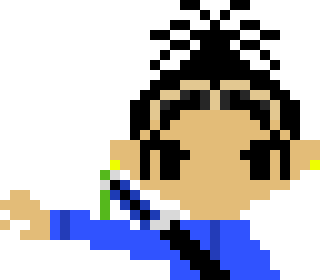 [ce56d1] Joshua "Juice" Angeles (Pixel Fighters) - Arm Out
