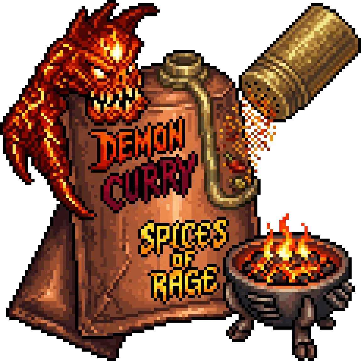 [7b43c6] Demon Rations - Curry