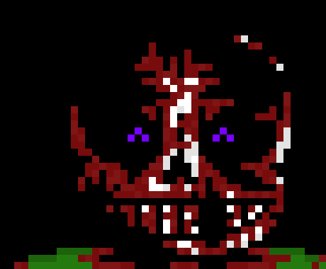 [e8cb42] *gasp* my favourite, cooked chara head! *starts eating*