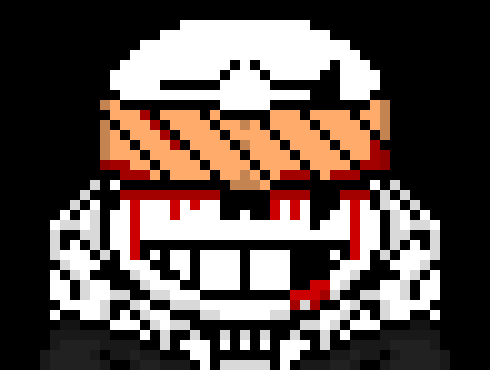 [6d4d7f] *coughs blood* p-put me d-down