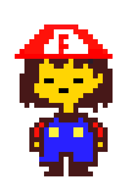 [9664c4] Frisk+mario