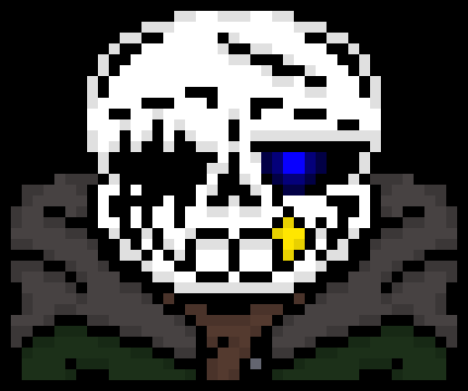 [57dac4] *grabs out his eye in his pocket and thros it at the tree, directly looking at Sans* i see ya, come out from hidin' ya wuss, aint gunna hurt ya