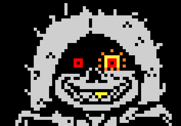 [e27272] *summons 10 blaster above sans and they all fire aound him and they all turn making a endless circle beam around him so he can't get out*