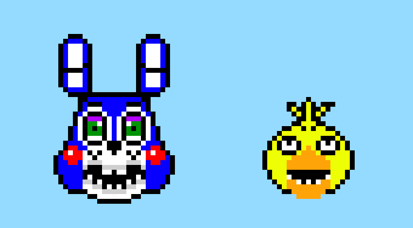 [9664c4] fnaf pixel arts 