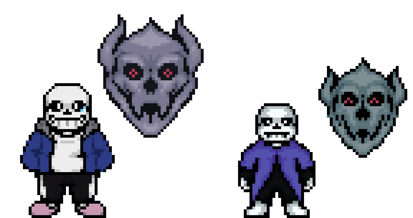 Infinite blackberry glitch, anyways FINALLY finished the gaster blaster remake for the swap john I havent even started on  ye