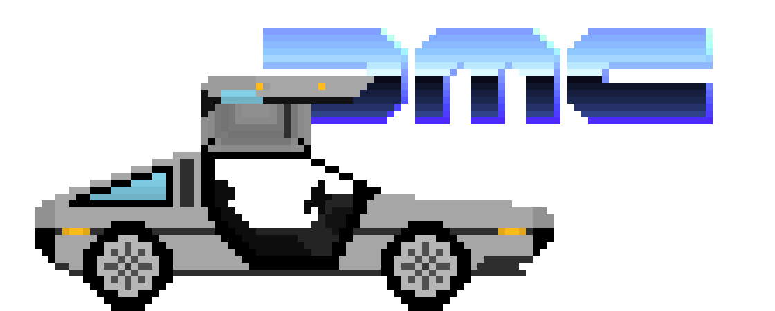 [9664c4] DMC-12 DeLorean (Doors Open with DMC Logo)