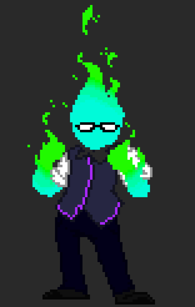 [752b4c] Boarder!Tale Grillby Design #2