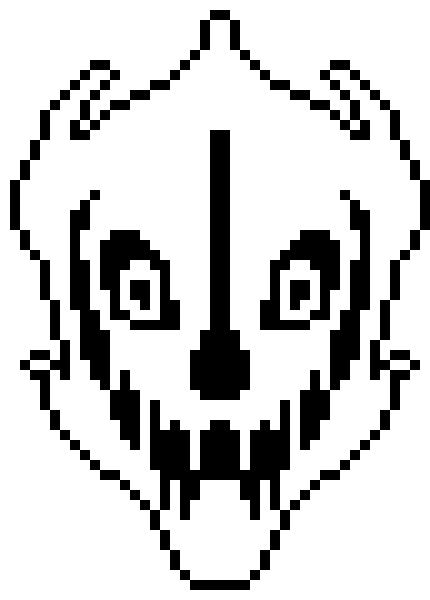 [23486a] Gaster Blaster (Sans's Weapon)
