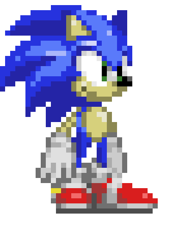 [53dbb7] Modern Sonic The Hedgehog - By APLAWESOME