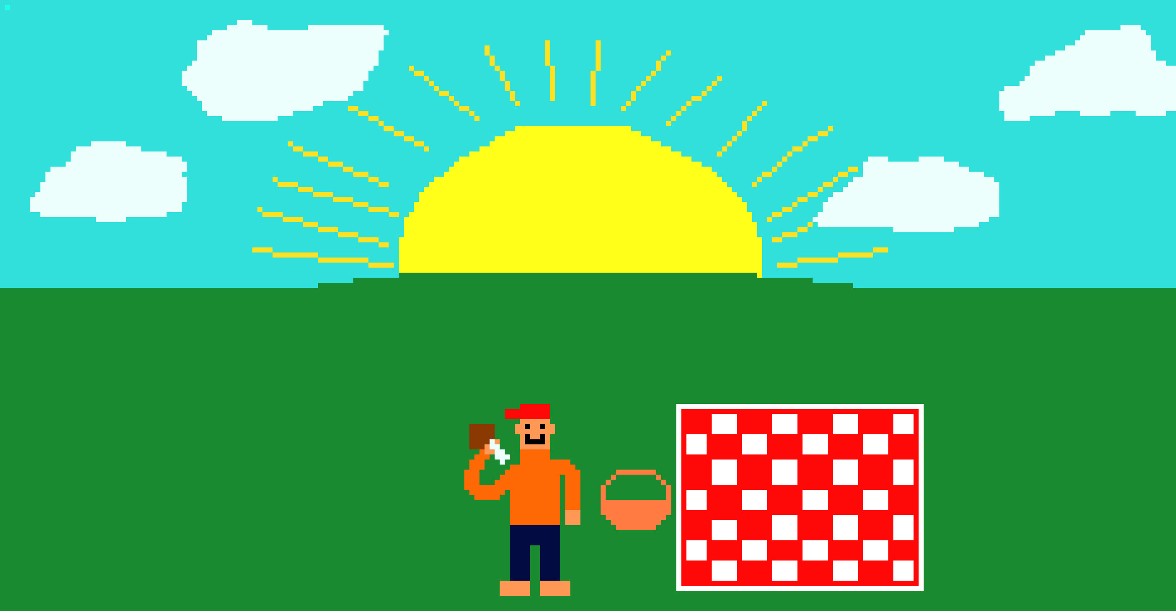 [9664c4] A pixel picnic