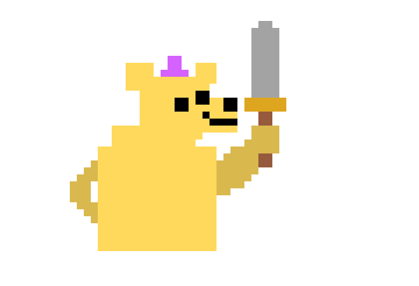 [7015f9] fredbear holding sword spirte 