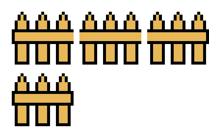 [6d7f41] Fenceposts
