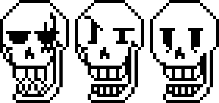Papyrus Battle Heads