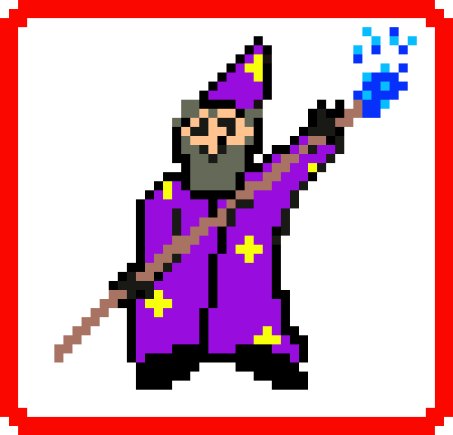 [9664c4] 50x50 wizard with frame