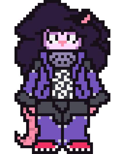 [847a9d] okay question 2 would adding fingerless gloves be a bit much or nah