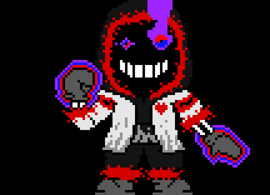 [be2951] true determination dust sans( a inspiration of true dust sans)