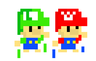[9664c4] BabyMario babyLuigi jump