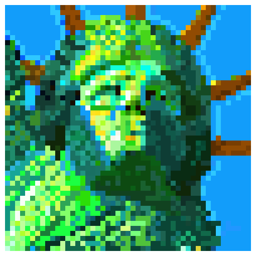 [327181] Pixel art Statue de la Liberté