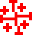 [78722c] to specify, it was a black hoodie with the Jerusalem/crusader cross in redon it with the words "deus vult" under it. "deus vult" is a Latin crusader battle cry, meaning "god wills it"