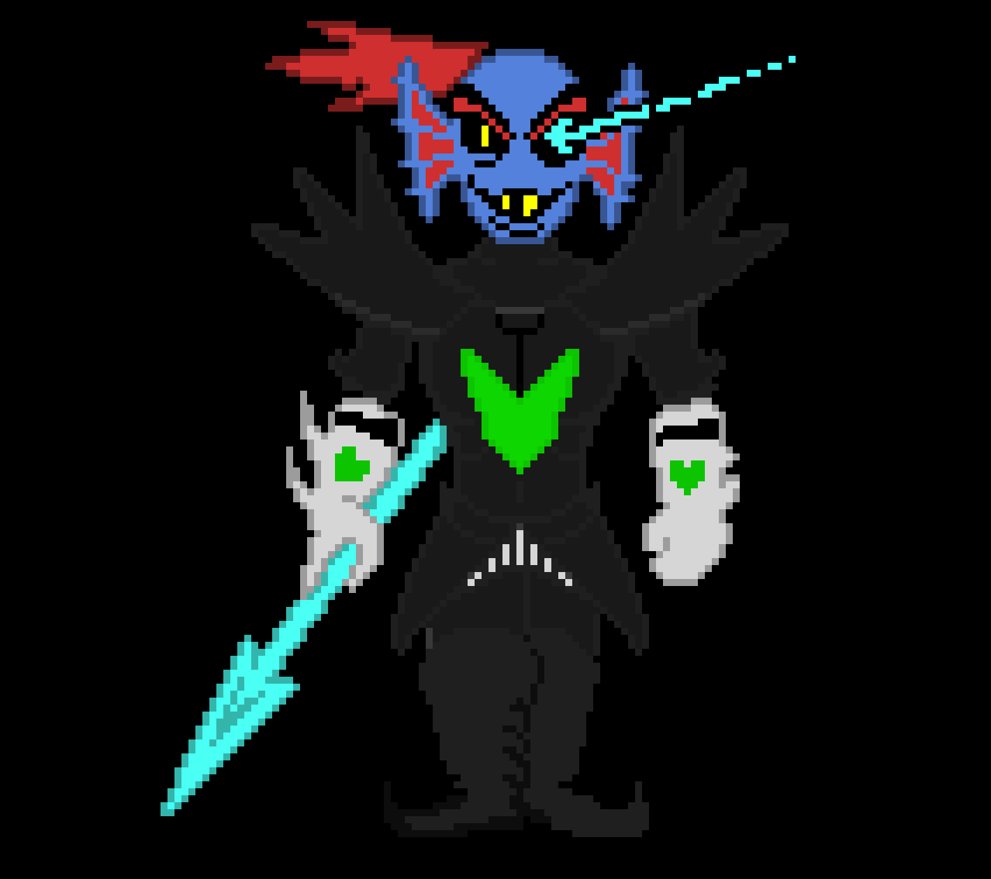 [fdcdb6]  Undyne The Undying Colored sprite Fixed