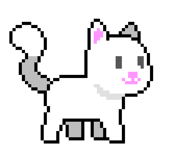[fb7182] White Cat