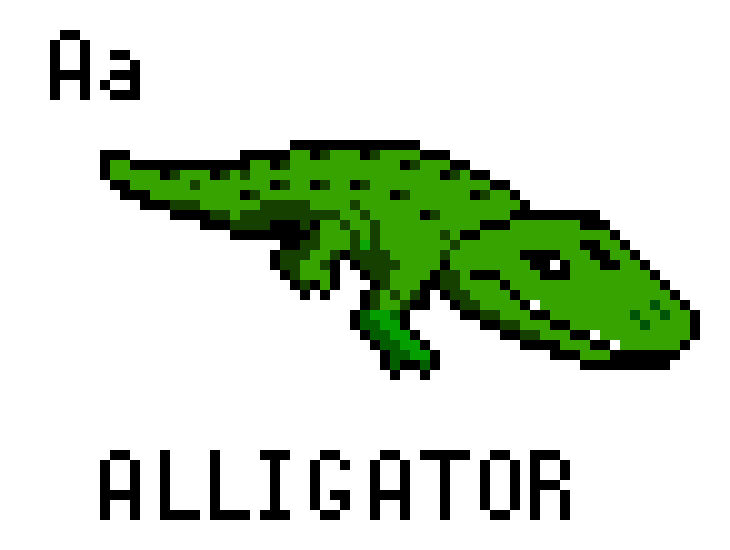 [43e60a] A is for Alligator