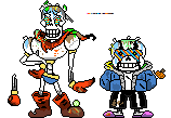 Undertale Sans and Papyrus Insanity Mode