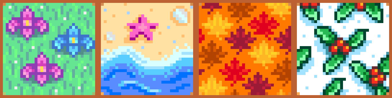 [9faad9] Stardew Blanket REDO
