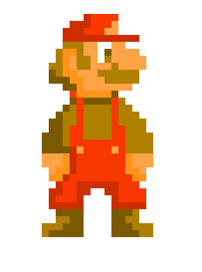 [aa1448] SNES True SMB1 Mario