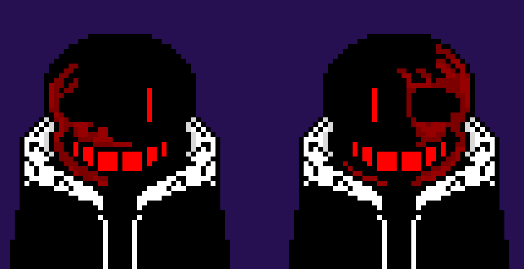 [7a4037] Both: however, you did kill past Terror. So we should reward you *sends a bone through Delete's back and his soul*