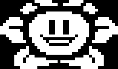 [9664c4] Flowey Battle Sprite Head