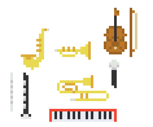 [6cbbf8] Tri-M xmas instruments