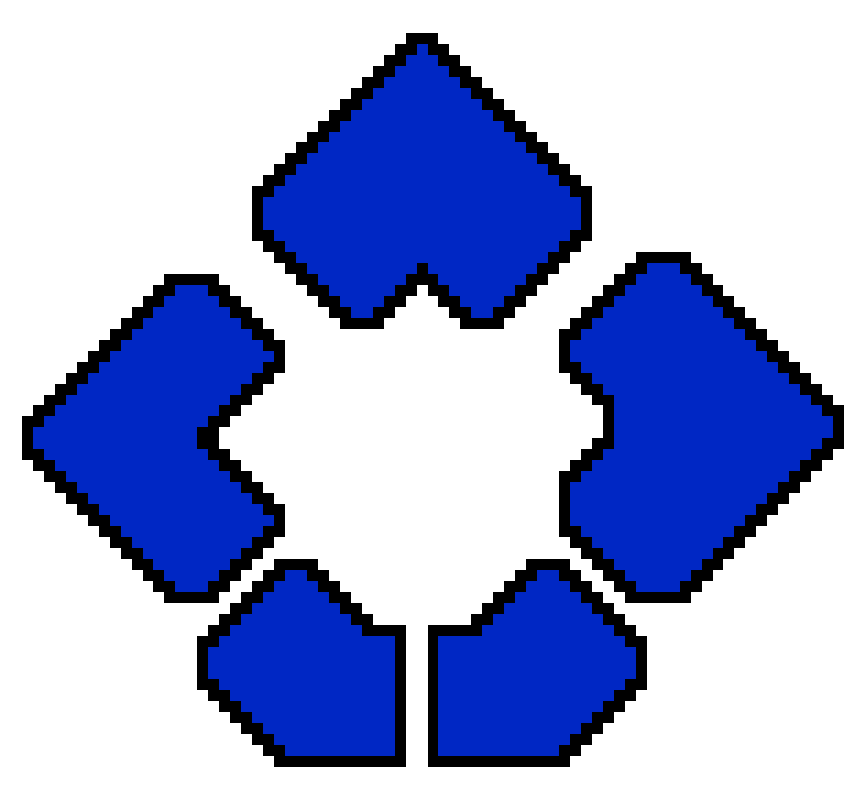 [7fd013] Blue lock symbol