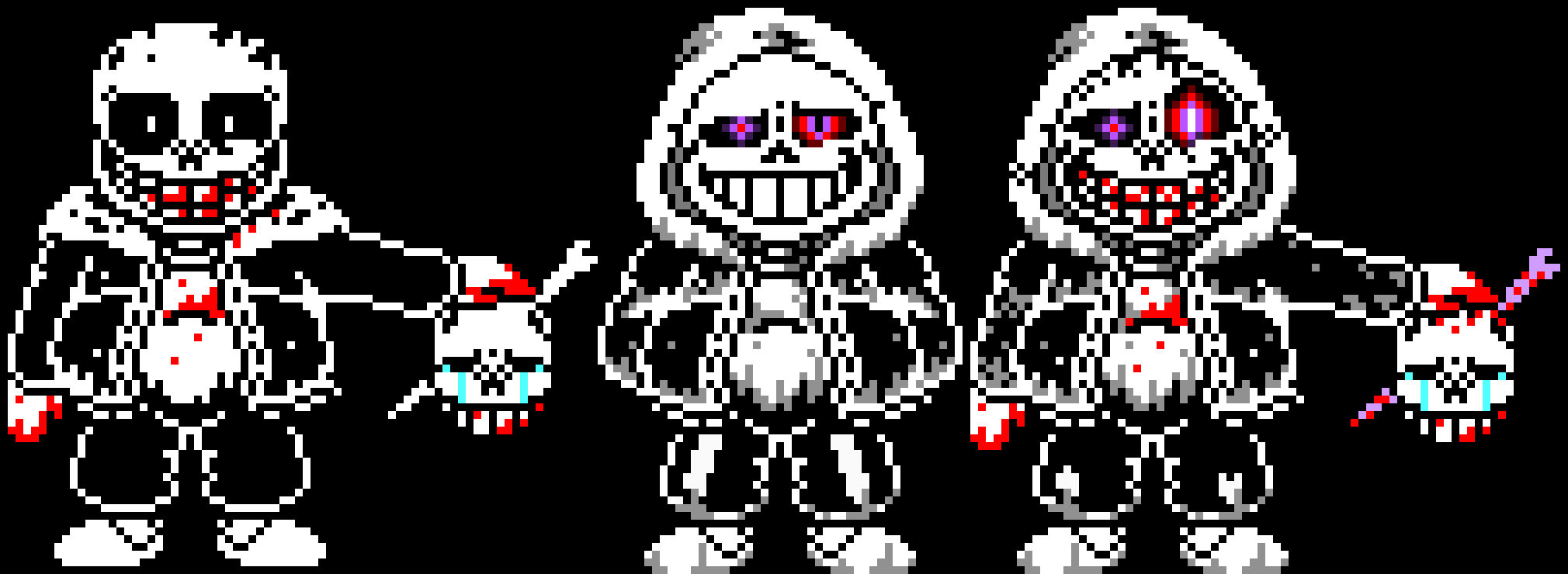 Mirrored Insanity - Fusion | Eh... Really I was gonna do this to the Fell version of this but the sprites for them don`t exist here on PAM...