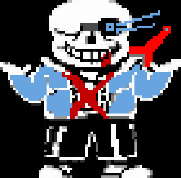 [e1fba8] TA Undertale Final Sans Shrug Sprite
