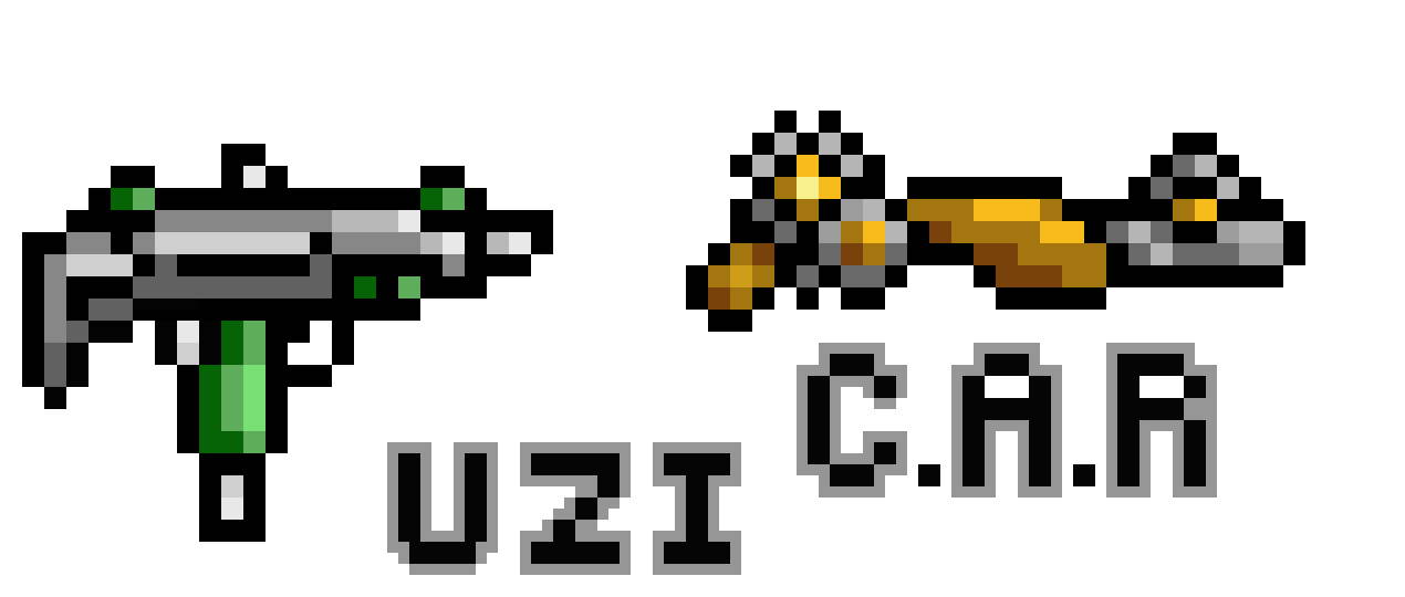 [9664c4] Uzi and Clockwork Assault Rifle