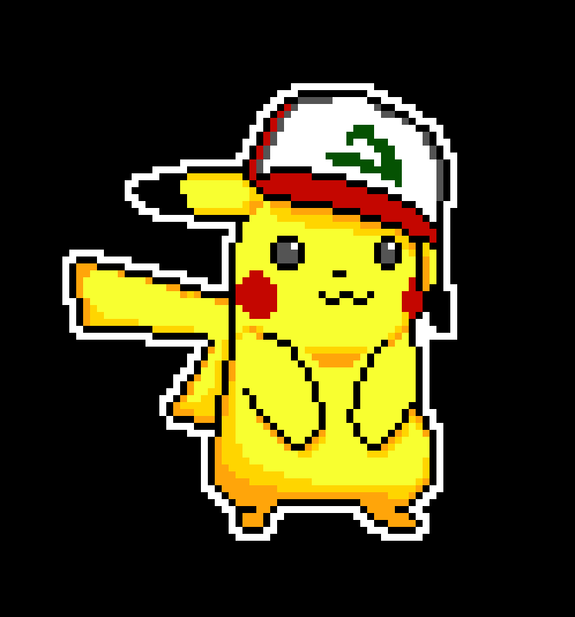 [e0174c] Pixel Pikachu