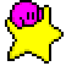[9664c4] Kirby on a star