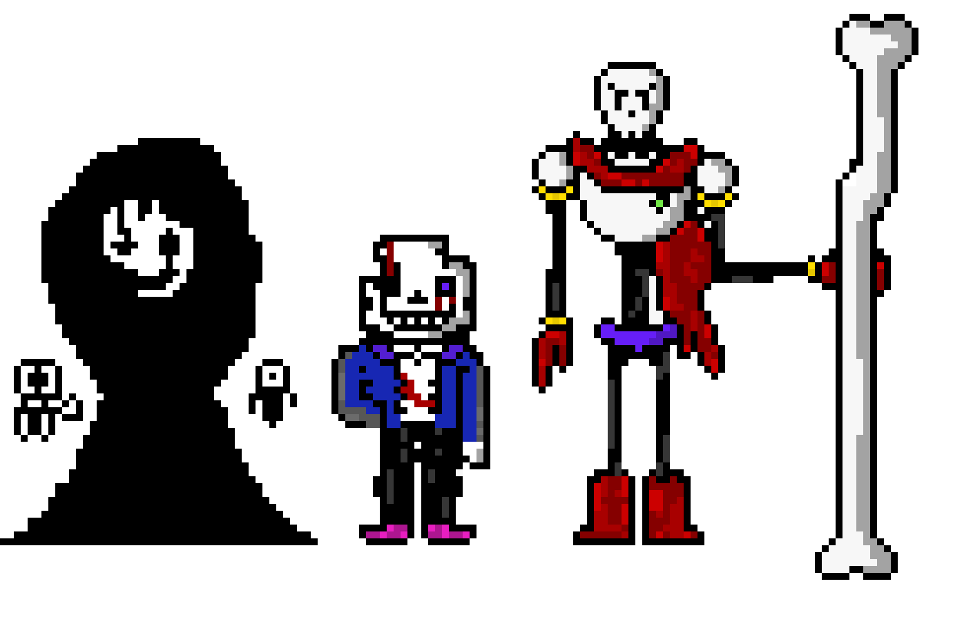 [9664c4] paps and sans gaster bloodlust