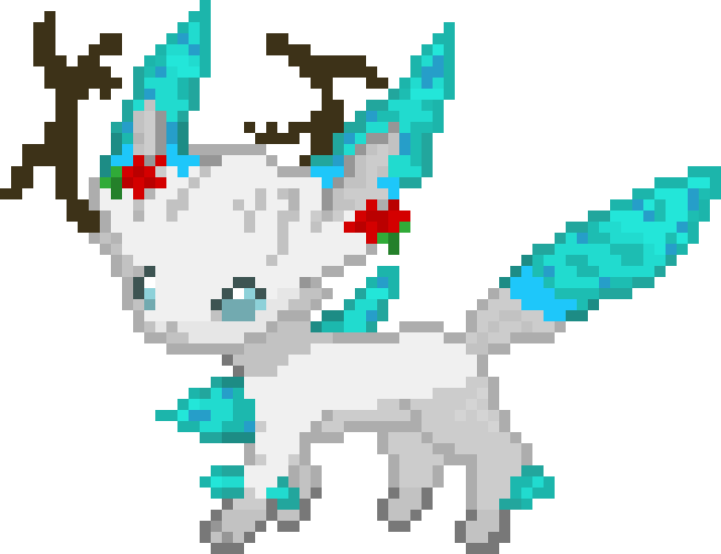 [1c5a36] Leafeon Winter