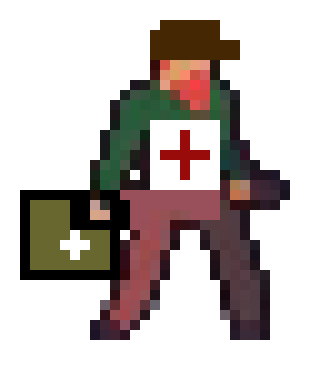 [f26dc3] Idle Character pixel art