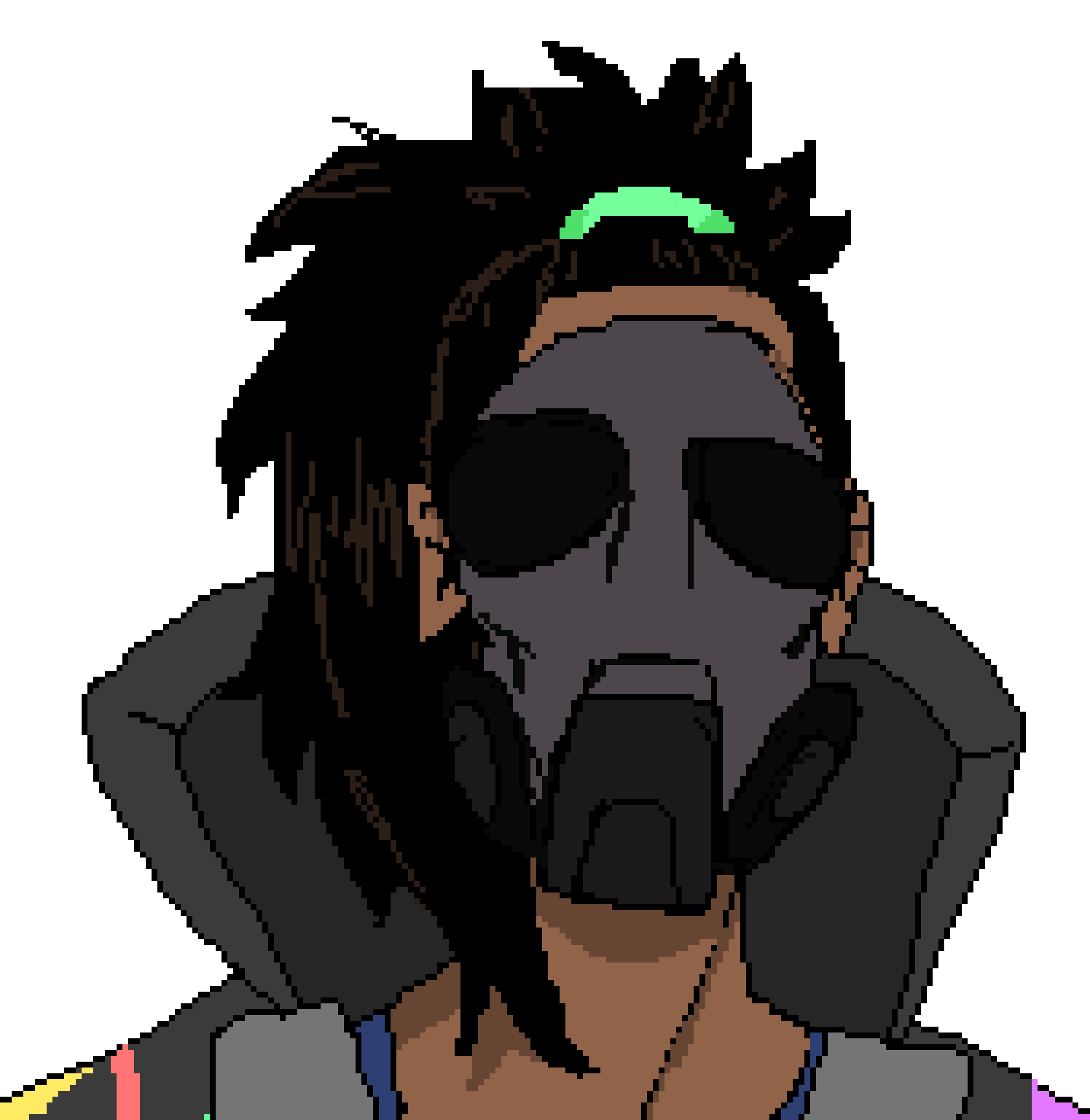 [c0b9c8] *she snarls* "WHATS THAT SUPPOSED TO MEAN." *she begins falling down on top of pepper.*