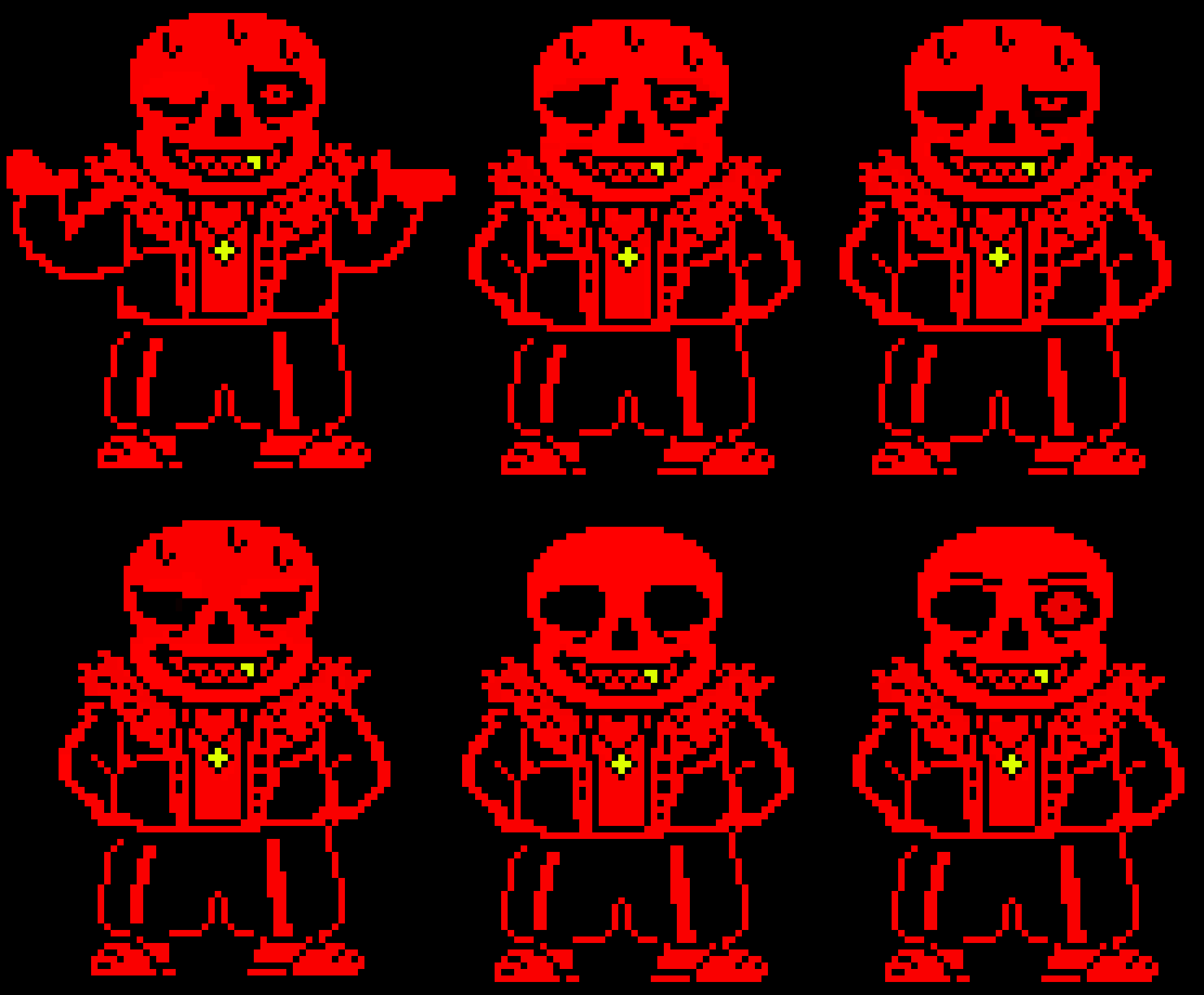 Underfell Sans spritesheet V6