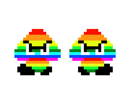 [506291] Rainbow Goomba